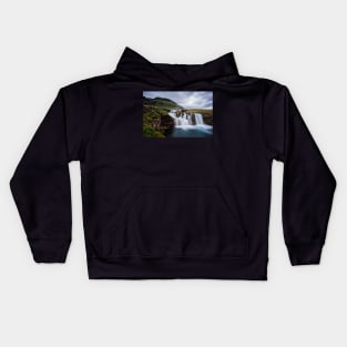 Kirkjufellsfoss From a Different Angle Kids Hoodie